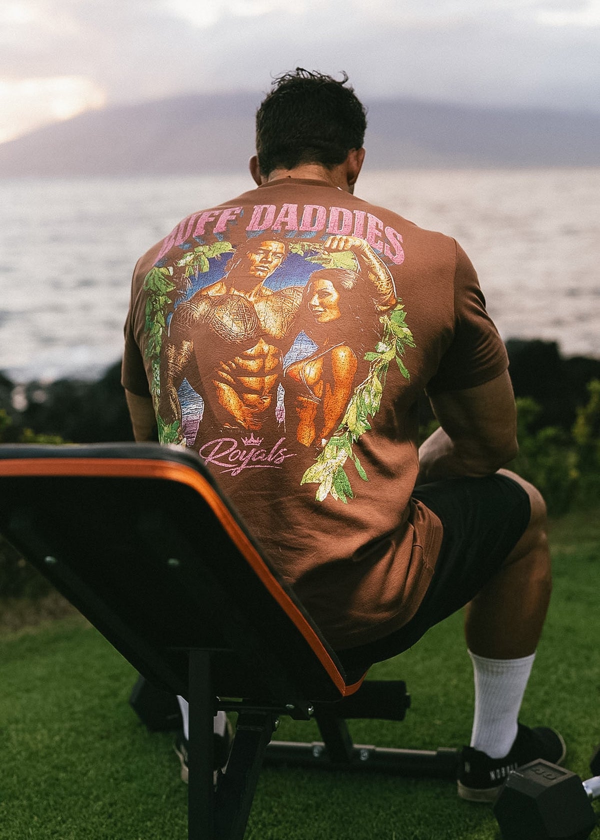 Buff Daddies Tee - Brown