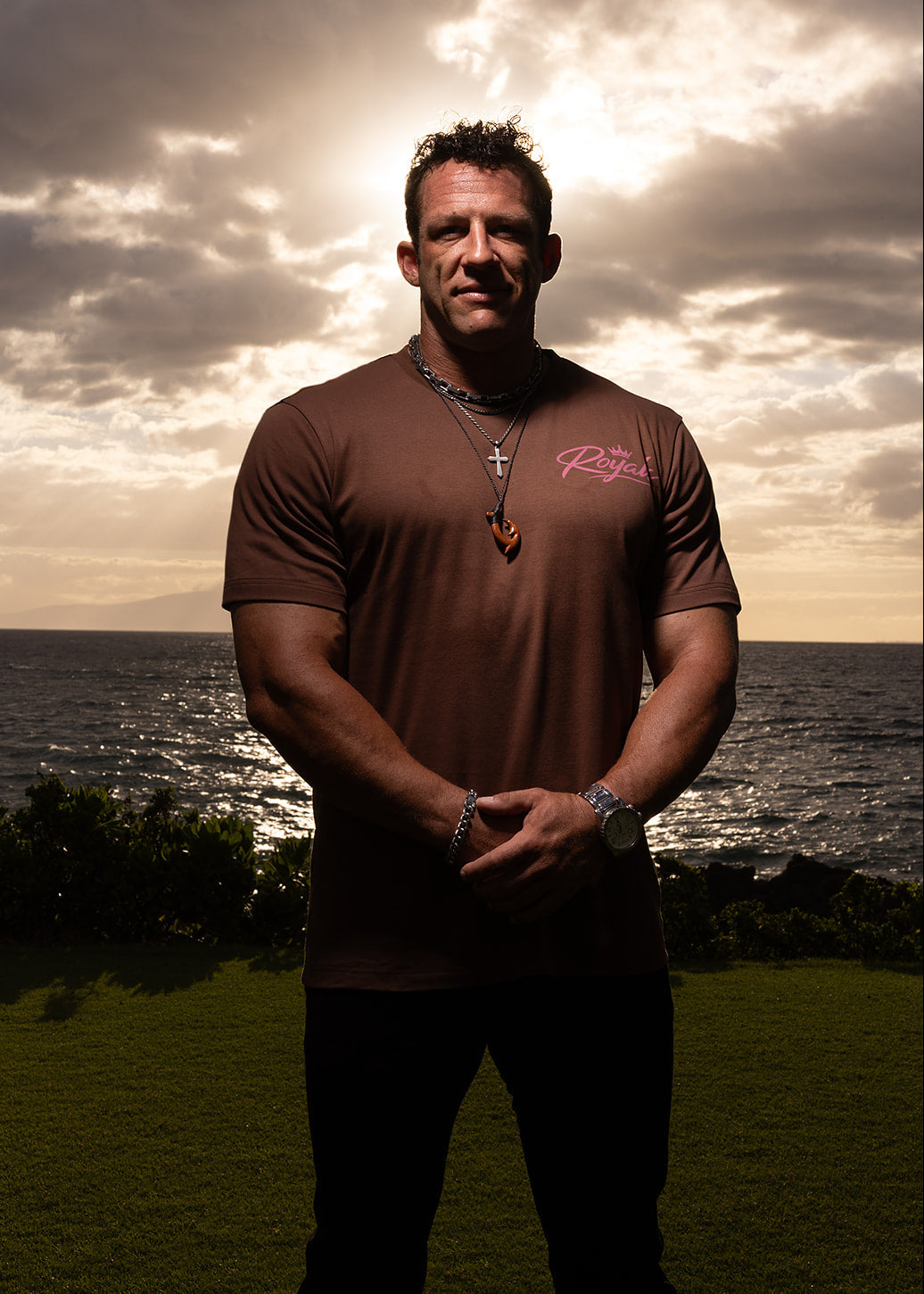Buff Daddies Tee - Brown